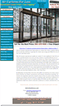 Mobile Screenshot of aircurtainsforless.com